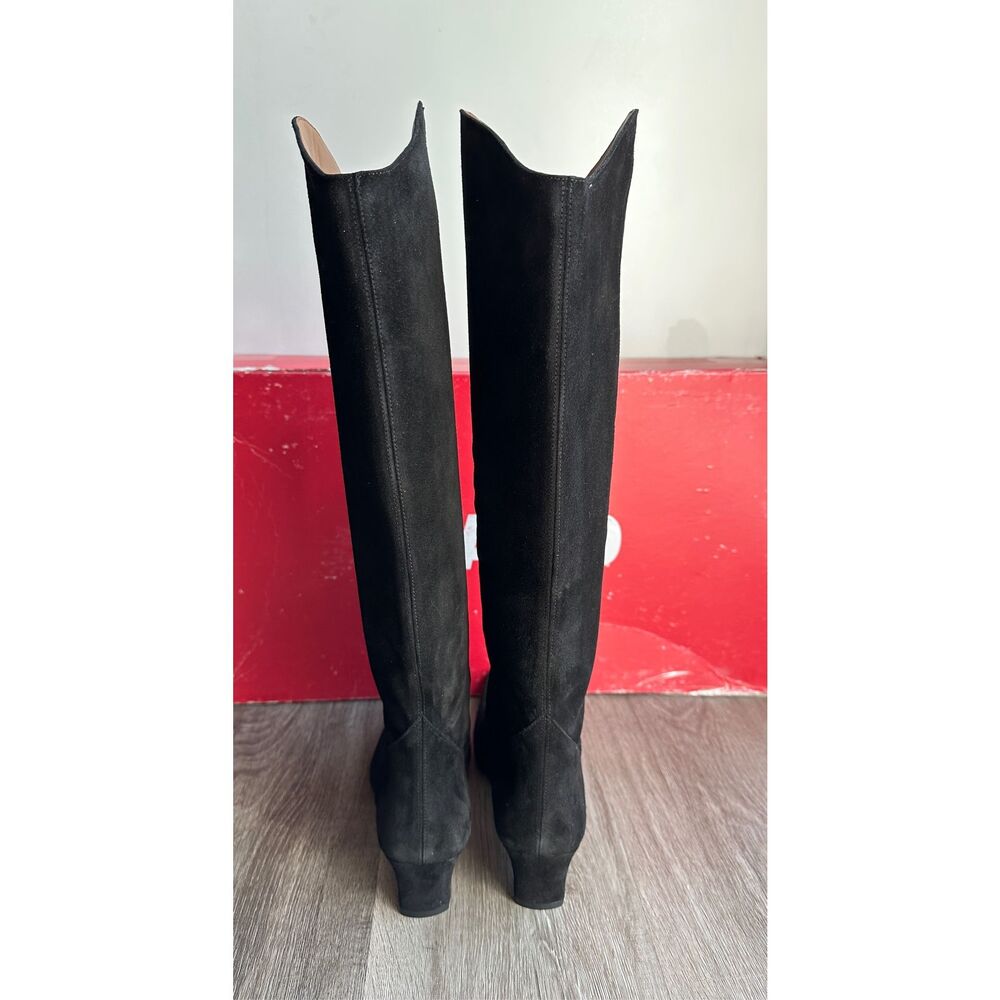 STAUD WESTERN WALLY BOOT BLACK SUEDE EU38/US8 $495 - Picture 6 of 12